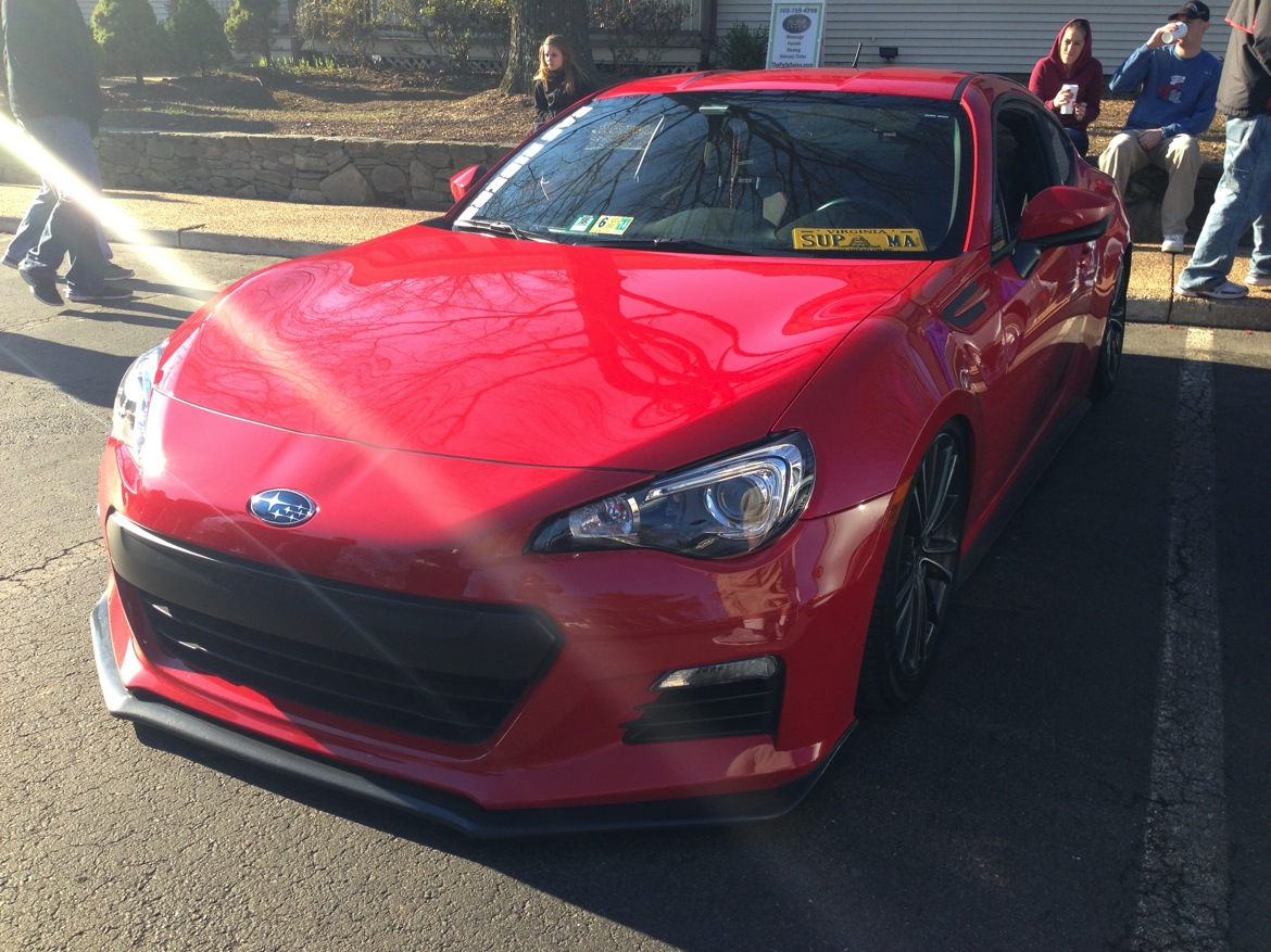 Brz lowered red